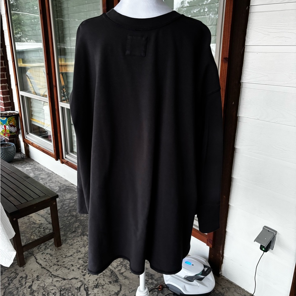 Free People Black Long Sleeve Tee - Picture 3 of 9